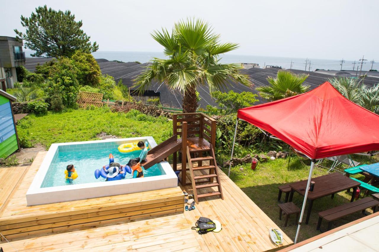 Jeju Sunflower Pension Seogwipo Esterno foto
